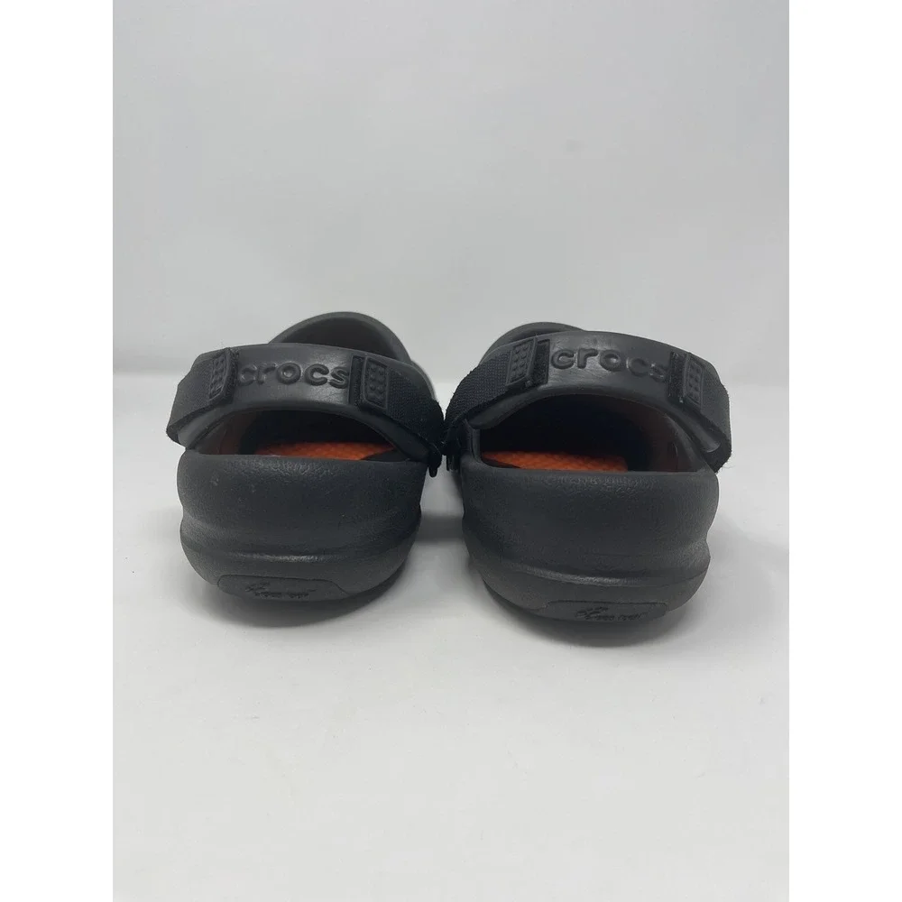 Crocs Mens Bistro Pro LiteRide Comfort Clogs Slip On Black M 6,7 - W 8,9 *Read‎